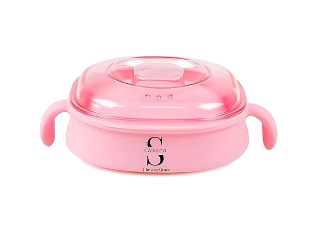 Silicone Foldable Wax Heater | Compact Wax Machine with Quick & Even Heating, Detachable Lid, Easy-to-Clean for Women & Men